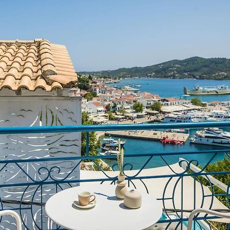 The Blue Hotel Skiathos Town Exterior foto